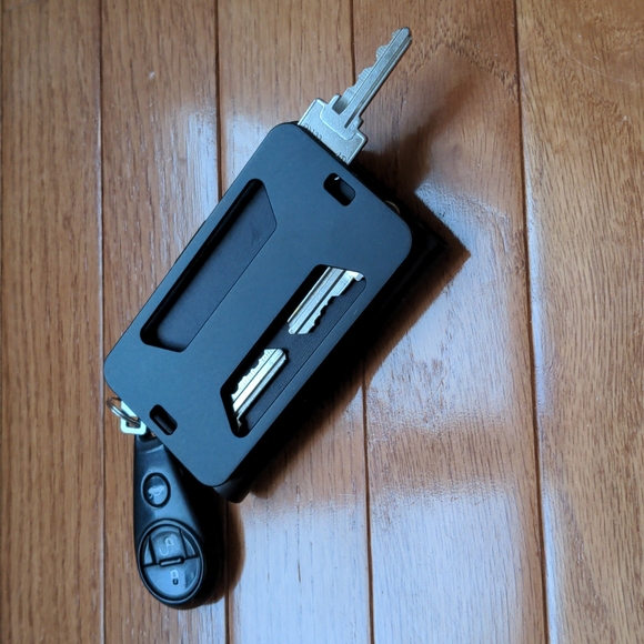 Keylett Leather Wallet, RFID, Black, NWT - Picture 5 of 8